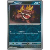Maschiff 062/091 Scarlet and Violet Paldean Fates Reverse Holo Common Pokemon Card NEAR MINT TCG
