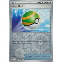 Nest Ball 084/091 Scarlet and Violet Paldean Fates Reverse Holo Uncommon Supporter Pokemon Card NEAR MINT TCG