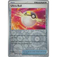 Ultra Ball 091/091 Scarlet and Violet Paldean Fates Reverse Holo Uncommon Supporter Pokemon Card NEAR MINT TCG