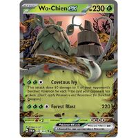 Wo-Chien ex 027/193 Scarlet and Violet Paldea Evolved Holo Ultra Rare Pokemon Card NEAR MINT TCG