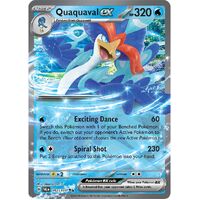 Quaquaval ex 052/193 Scarlet and Violet Paldea Evolved Holo Ultra Rare Pokemon Card NEAR MINT TCG