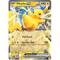 Pikachu ex 063/193 Scarlet and Violet Paldea Evolved Holo Ultra Rare Pokemon Card NEAR MINT TCG