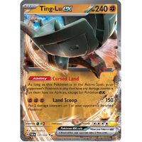 Ting-Lu ex 127/193 Scarlet and Violet Paldea Evolved Holo Ultra Rare Pokemon Card NEAR MINT TCG