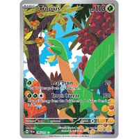 Tropius 195/193 Scarlet and Violet Paldea Evolved Illustration Rare Holo Pokemon Card NEAR MINT TCG