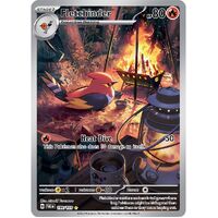 Fletchinder 199/193 Scarlet and Violet Paldea Evolved Illustration Rare Holo Pokemon Card NEAR MINT TCG