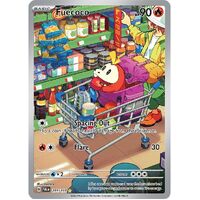 Fuecoco 201/193 Scarlet and Violet Paldea Evolved Illustration Rare Holo Pokemon Card NEAR MINT TCG