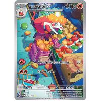 Crocalor 202/193 Scarlet and Violet Paldea Evolved Illustration Rare Holo Pokemon Card NEAR MINT TCG