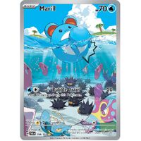 Marill 204/193 Scarlet and Violet Paldea Evolved Illustration Rare Holo Pokemon Card NEAR MINT TCG