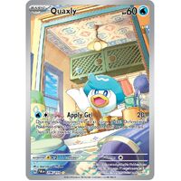 Quaxley 206/193 Scarlet and Violet Paldea Evolved Illustration Rare Holo Pokemon Card NEAR MINT TCG