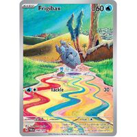 Frigibax 208/193 Scarlet and Violet Paldea Evolved Illustration Rare Holo Pokemon Card NEAR MINT TCG