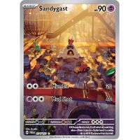 Sandygast 214/193 Scarlet and Violet Paldea Evolved Illustration Rare Holo Pokemon Card NEAR MINT TCG