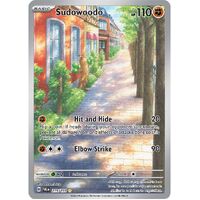Sudowoodo 219/193 Scarlet and Violet Paldea Evolved Illustration Rare Holo Pokemon Card NEAR MINT TCG
