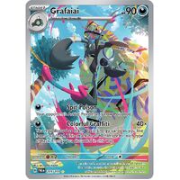 Grafaiai 223/193 Scarlet and Violet Paldea Evolved Illustration Rare Holo Pokemon Card NEAR MINT TCG