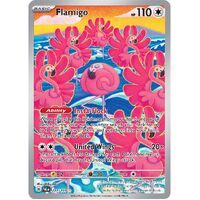 Flamigo 227/193 Scarlet and Violet Paldea Evolved Illustration Rare Holo Pokemon Card NEAR MINT TCG
