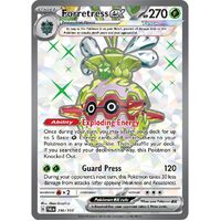 Forretress ex 230/193 Scarlet and Violet Paldea Evolved Full Art Holo Secret Rare Pokemon Card NEAR MINT TCG