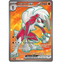 Lycanroc ex 241/193 Scarlet and Violet Paldea Evolved Full Art Holo Secret Rare Pokemon Card NEAR MINT TCG