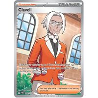 Clavell 249/193 Scarlet and Violet Paldea Evolved Full Art Holo Secret Rare Pokemon Card NEAR MINT TCG