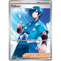 Falkner 251/193 Scarlet and Violet Paldea Evolved Full Art Holo Secret Rare Pokemon Card NEAR MINT TCG