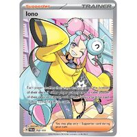 Iono 254/193 Scarlet and Violet Paldea Evolved Full Art Holo Secret Rare Pokemon Card NEAR MINT TCG