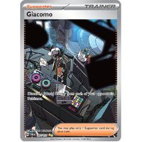 Giacomo 267/193 Scarlet and Violet Paldea Evolved Special Illustration Rare Holo Pokemon Card NEAR MINT TCG