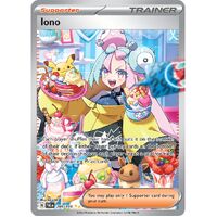 Iono 269/193 Scarlet and Violet Paldea Evolved Special Illustration Rare Holo Pokemon Card NEAR MINT TCG