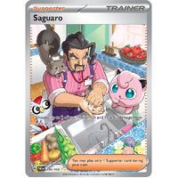 Saguaro 270/193 Scarlet and Violet Paldea Evolved Special Illustration Rare Holo Pokemon Card NEAR MINT TCG