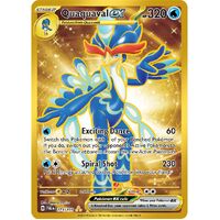 Quaquaval ex 273/193 Scarlet and Violet Paldea Evolved Gold Secret Rare Holo Pokemon Card NEAR MINT TCG