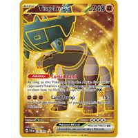 Ting-Lu ex 275/193 Scarlet and Violet Paldea Evolved Gold Secret Rare Holo Pokemon Card NEAR MINT TCG