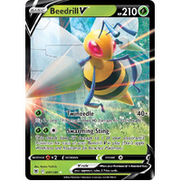 Beedrill V 1/189 SWSH Astral Radiance Holo Ultra Rare Pokemon Card NEAR MINT TCG