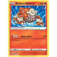 Radiant Heatran 27/189 SWSH Astral Radiance Radiant Rare Pokemon Card NEAR MINT TCG