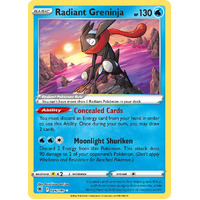 Radiant Greninja 46/189 SWSH Astral Radiance Radiant Rare Pokemon Card NEAR MINT TCG