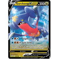 Garchomp V 117/189 SWSH Astral Radiance Holo Ultra Rare Pokemon Card NEAR MINT TCG
