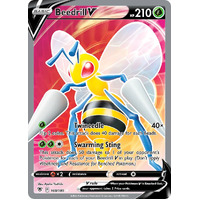 Beedrill V 160/189 SWSH Astral Radiance Full Art Holo Ultra Rare Pokemon Card NEAR MINT TCG