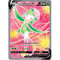 Hisuian Lilligant V 162/189 SWSH Astral Radiance Full Art Holo Ultra Rare Pokemon Card NEAR MINT TCG