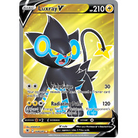 Luxray V 168/189 SWSH Astral Radiance Full Art Holo Ultra Rare Pokemon Card NEAR MINT TCG