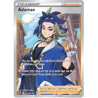Adaman 181/189 SWSH Astral Radiance Full Art Holo Ultra Rare Pokemon Card NEAR MINT TCG