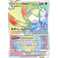 Hisuian Lilligant VSTAR 190/189 SWSH Astral Radiance Hyper Rainbow Rare Pokemon Card NEAR MINT TCG
