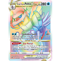 Origin Forme Palkia VSTAR 192/189 SWSH Astral Radiance Hyper Rainbow Rare Pokemon Card NEAR MINT TCG