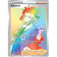 Adaman 199/189 SWSH Astral Radiance Hyper Rainbow Rare Pokemon Card NEAR MINT TCG