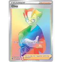 Choy 200/189 SWSH Astral Radiance Hyper Rainbow Rare Pokemon Card NEAR MINT TCG