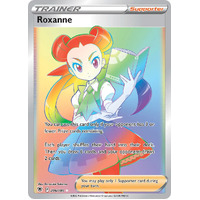 Roxanne 206/189 SWSH Astral Radiance Hyper Rainbow Rare Pokemon Card NEAR MINT TCG