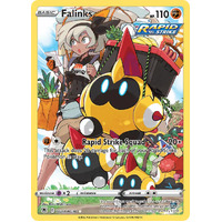Falinks 7/30 SWSH Astral Radiance Trainer Gallery Full Art Holo Secret Rare Pokemon Card NEAR MINT 