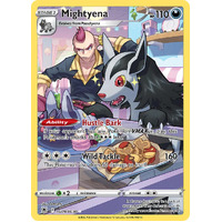 Mightyena 9/30 SWSH Astral Radiance Trainer Gallery Full Art Holo Secret Rare Pokemon Card NEAR MINT 