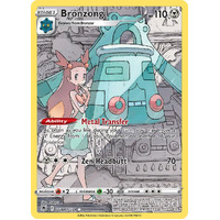 Bronzong 11/30 SWSH Astral Radiance Trainer Gallery Full Art Holo Secret Rare Pokemon Card NEAR MINT 