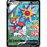 Starmie V 13/30 SWSH Astral Radiance Trainer Gallery Full Art Holo Secret Rare Pokemon Card NEAR MINT 