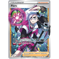 Piers 28/30 SWSH Astral Radiance Trainer Gallery Full Art Holo Secret Rare Pokemon Card NEAR MINT 