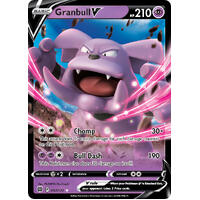 Granbull V 57/172 SWSH Brilliant Stars Holo Ultra Rare Pokemon Card NEAR MINT TCG