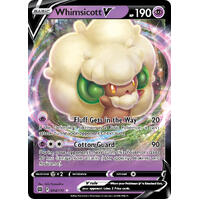 Whimsicott V 64/172 SWSH Brilliant Stars Holo Ultra Rare Pokemon Card NEAR MINT TCG