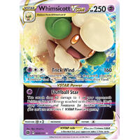 Whimsicott VSTAR 65/172 SWSH Brilliant Stars Full Art Holo Ultra Rare Pokemon Card NEAR MINT TCG