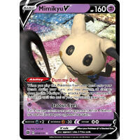 Mimikyu V 68/172 SWSH Brilliant Stars Holo Ultra Rare Pokemon Card NEAR MINT TCG